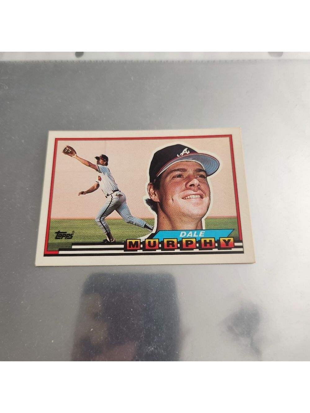 1989 Topps Big - #172 Dale Murphy LOW POP!Awesome Collectors card!!